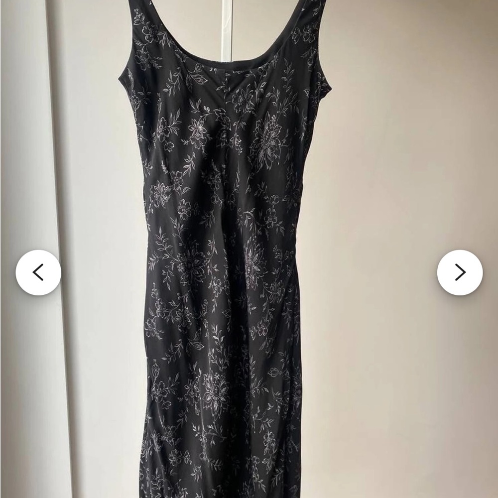 Anne Taylor vintage Black Floral Dress